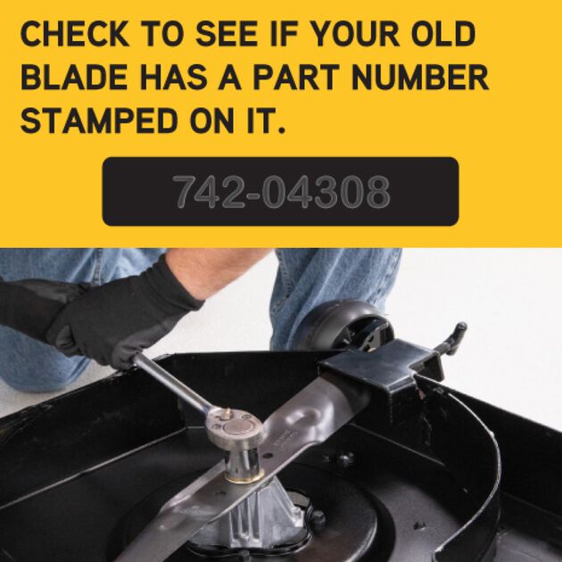 High-Lift Blade Set For 46-inch Cutting Decks